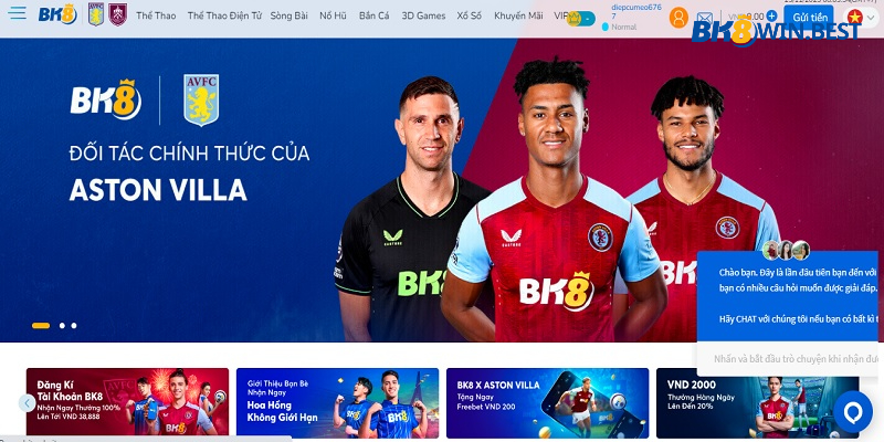 Sản phẩm cá cược BK8 hot hiện nay